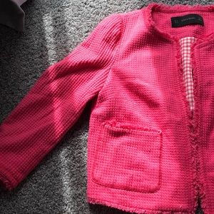 Super cute pink jacket!